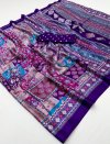Pure Ajrakh 063 By Rajtex Modal Satin Ajrakh Print Saree